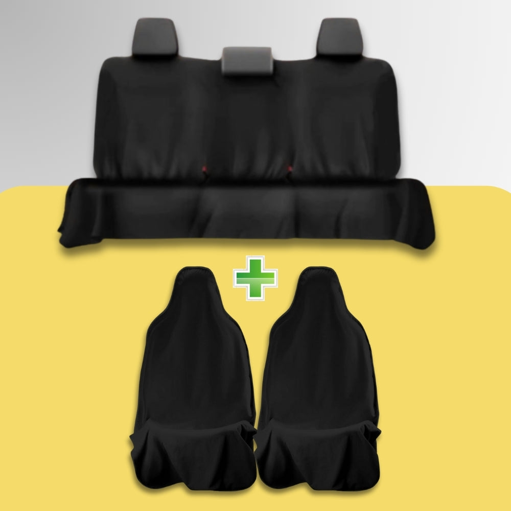 Back Seat (Black) + 2 EliteSports (Black) Bundle