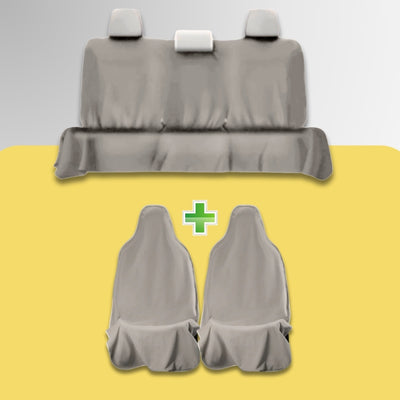 Back Seat (Gray) + 2 EliteSports (Gray) Bundle
