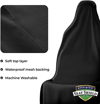 Ultrasport Seatshield - Waterproof mesh backing - Black