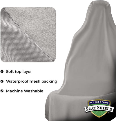 Ultrasport Seatshield - Waterproof mesh backing - Gray