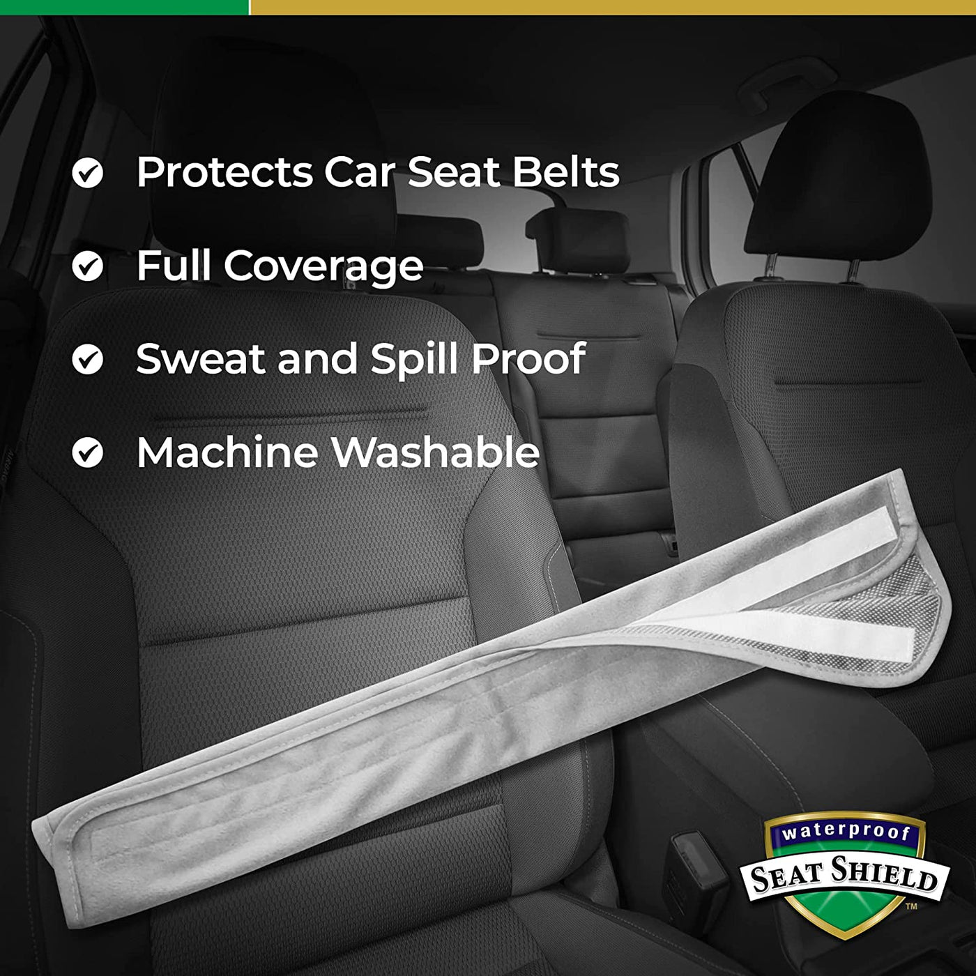 Waterproof Seat Belt Cover - Full Coverage
