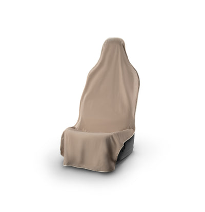 Tan Waterproof Seat Cover with Anti-Slip - EliteSport+ Side