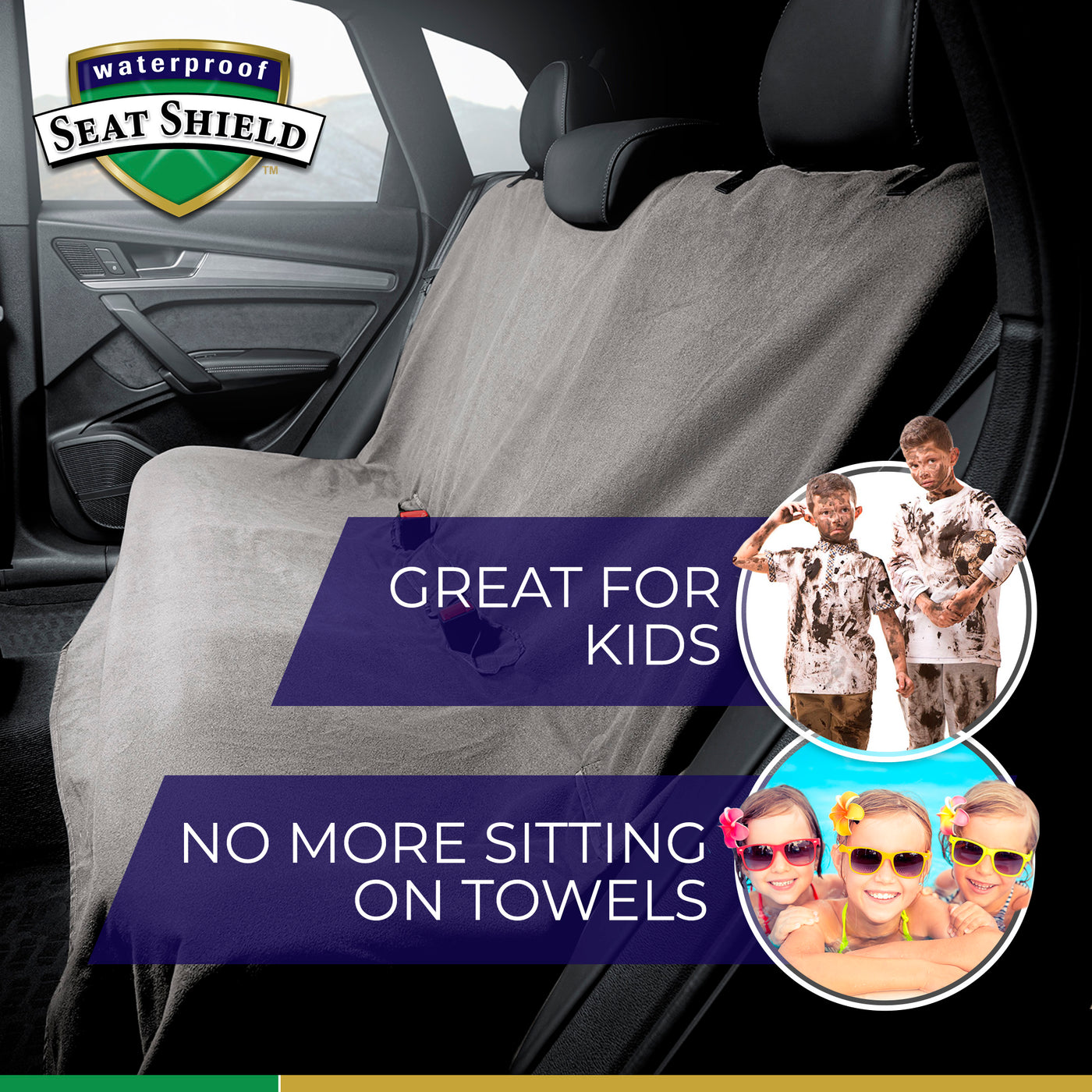 Seatshield - Car seat cover great for kids 