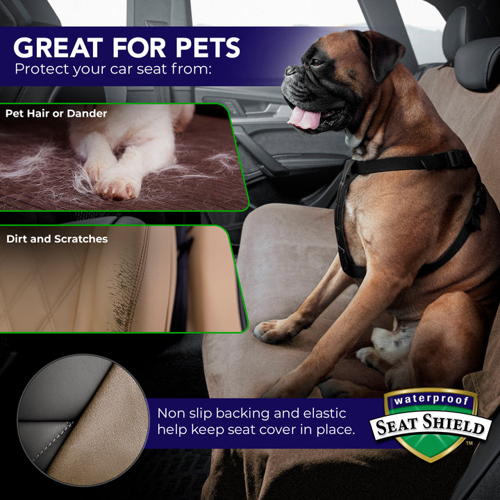 Waterproof Car back seat - Pet car seat cover