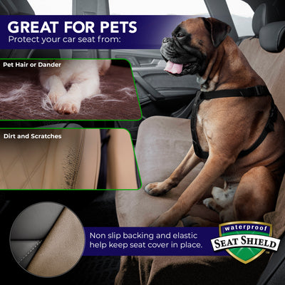 Waterproof Car back seat - Pet car seat cover